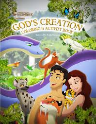 Here is the latest in our series of coloring pages about the days of creation. God S Creation Coloring Book Cover By An Christiancomics On Deviantart