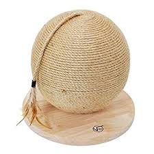 kratzspielzeug quot vesta quot in ballform aus jute seilen von voss pet katzen katzenspielzeug katzenbaum kaufen katzenbilder katzen witzig katzen diy ka アート