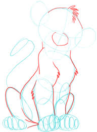 How to draw a dog. How To Draw Simba From Lion King Step By Step Drawing Tutorial How To Draw Step By Step Drawing Tutorials