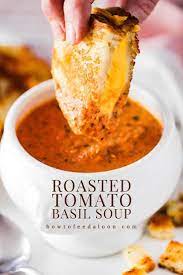 Roasted Tomato Basil Soup Recipe Soup Recipes Delicious Soup Recipes