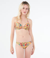 Fancy Floral Bikini Bottom