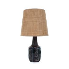 No 1038 Pottery Lamp Stand By Soholm 1960s Danish Mid Etsy Pottery Lamp Lamp Vintage Table Lamp