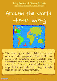 Next week, we will study england. Around The World Theme Party For Kids Mocomi Com