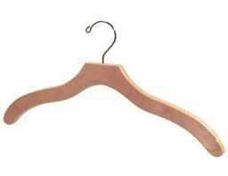 The gripple standard hanger is suitable for suspending a variety of mechanical and electrical. Natural Maple Wood Hanger Top Hnager With Chrome Hook