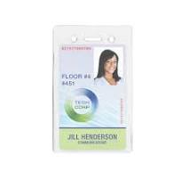 Flexible Vertical Card Holder, Credit Card Size