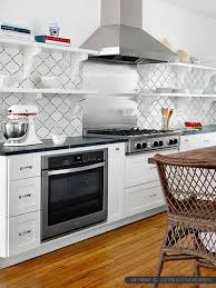 White Glazed Porcelain Arabesque Backsplash Tile Backsplash Com Trendy Kitchen Backsplash White Kitchen Remodeling Kitchen Decor Themes