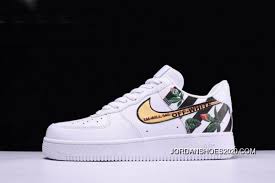 Off White Air Force 1 Black Price Women Men Custom Off White X Nike Air Force 1 Low Flower In White Free Shipping 2020 Tax Free Price 90 95 Jordan Shoes Outlet Nike Air Nike Air Force Ones Nike Air Force