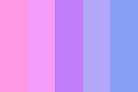 What are the bi colors. Pastel Bi Flag Color Palette