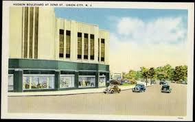Hudson Blvd At 32nd Street Union City Nj Great Old Postcard Union City Old Postcards City
