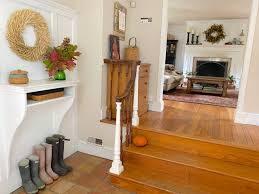 How to decorate a home bar for a christmas party. 7 Fall Entryway Decor Ideas To Recreate At Your Home Rock Your Fall Decorating Lehman Lane