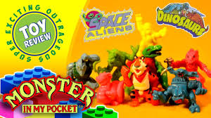 The figures initially came in 4 colors: Monster In My Pocket Series 3 Dinosaurs Wrestlers Aliens And More Toy Review Youtube