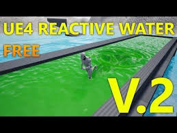 Free Unreal Engine 4 Reactive Dynamic Water V 2 Project Download Update Ue4 20 Youtube In 2020 Unreal Engine Video Game Development Game Development