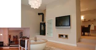 Erfrischen sie dies wohnzimmer, dessen einrichtung veraltet ist? Fernseher An Wand Bilder Ideen Couch