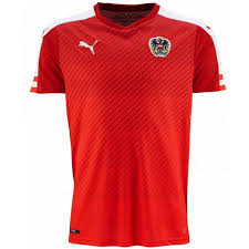 Maillot puma autriche domicile 2020/2021, coloris rouge. Maillot De Foot Autriche Domicile 2016 17 Puma Sportingplus Net