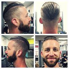 Big Mouth Filled With One Long Tooth Recent Works Undercut Fade Hairstyle Hair And Beard Styles Mens Hairstyles With Beard