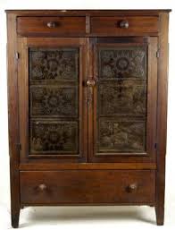 Americana Auction Sunday August 1st 2004 12 Noon Antique Pie Safe Pie Safe Tin Panel