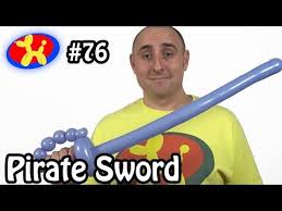 Pirate Sword Balloon Sword Balloon Animals Pirate Sword