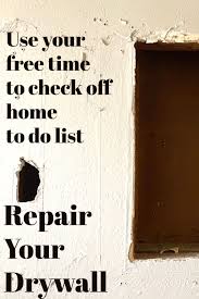 Drywall Repair There S Finally Plenty Of Time To Check This Off In 2020 Drywall Repair Diy Repair Repair