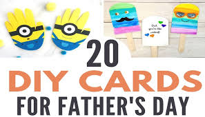 Article by rebecca loves crafts. 20 Father S Day Cards For Your Kids To Make Maple Mouse Mama