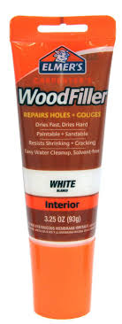 Elmer S E855 Carpenter S Wood Filler 3 25 Ounce Tube White Elmers Wood Filler White Amazon Com Wood Filler Wood Putty Elmer