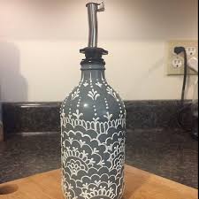 Wine Bottle Vase Henna Influenced Design Burgundy Maroon Etsy Painted Wine Bottles Wine Bottle Vases Hand Painted Wine Bottles