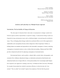 Pdf Authority And Leadership Via A Multiple Frames Approach