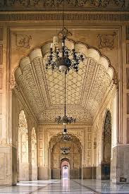 Badshahi Masjid Interior Mughal Architecture Islamic Architecture Ancient Architecture