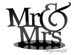 On peut choisir de célébrer la cérémonie dans un jardin avec des accessoires qui rappellent ce thème. Figurine Mr Mrs Deco Noir Vente Accessoire Deco Mariage Originaux Drageeslad