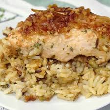 Half Scratched One Pan No Peek Chicken Rice Facebook