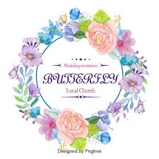 Beautiful flowers wreath with golden circle frame for wedding or greeting cards. Vector Floral Wreath Vector Flowers Wreath Png Transparent Image And Clipart For Free Download Vector Flowers Floral Wreath Watercolor Wreath Watercolor