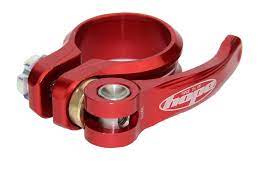 The bolt passes through a. Hope Seatpost Clamp Quick Release 31 8 Mm Color 24 50