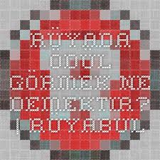 Ruyada Odul Gormek Hayaller Carsilar Ruya