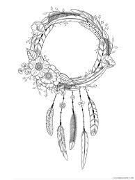 Adult coloring dreamcatcher apk is a puzzle games on android. Dream Catcher Coloring Pages Adult Dream Catcher For Adults 1 Printable 2020 362 Coloring4free Coloring4free Com