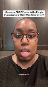 1/10/26 Freezing SNAP benefits in Minnesota during active protests over a  federal killing is not neutral policy. It is pressure. It is food being  used as leverage while families, kids, elders, and ...