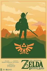 Legend Of Zelda Souffle De L Affiche Sauvage Breath Of The Wild Legend Of Zelda Legend Of Zelda Breath