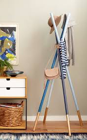 Coat rack, coat stand or a hatstand is an item of furniture on which clothes may be hung. Marvelous Diy Coat Racks For An Organized Entryway