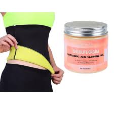 Details About Waist Trimmer Belt Cellulite Reducing Cream Muscle Relief Fat Burner Slimming