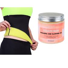 details about waist trimmer belt cellulite reducing cream muscle relief fat burner slimming