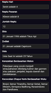 Ada berberapa versi perhitungan kecocokan jodoh, namun disini kita hanya menggunakan salah satu versi saja. Kalkulator Weton Jawa Ramalan Jodoh Menayuh Keris Fur Android Apk Herunterladen