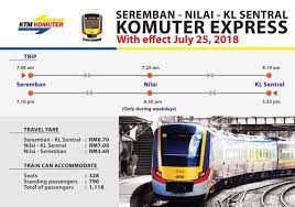 Together with other landmarks like the 348 sentral, 1 sentral, quill 7 and plaza sentral, they are fast transforming kl sentral into the new business district in kuala lumpur. Ktmb 03 2267 1200 On Twitter Attention To All Passengers Effective 6 September 2018 The Komuter Express Train Service Seremban Nilai Kl Sentral Kl Sentral Nilai Seremban Will Depart And Arrive At Platform No 2