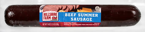 It takes a while, but have you seen the prices of store bought summer sausage?! Hillshire Farm Hardwood Smoked Deli Lunch Meat Beef Summer Sausage 19 Oz Walmart Com Walmart Com