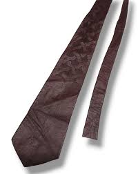 Vintage Vintage 1970 B&B Lorry's brown ship print tie