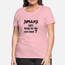 Check out our jumanji 2021 selection for the very best in unique or custom, handmade pieces from our collectibles shops. Jumanji 2021 Frauen Premium T Shirt Spreadshirt