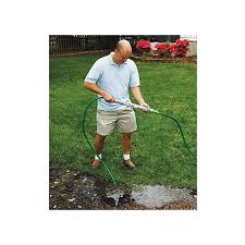 Slowly feed the hose into the pool until all but the last foot is filled with water and fully submerged. Slide N Pump