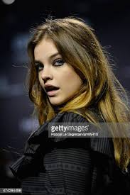 Model Barbara Pavlin walks during the fashion show runway during... News  Photo