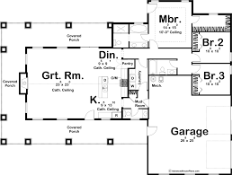 Cool garage plans offers unique garage apartment plans that contain a heated living space with its own entrance, bathroom, bedrooms and kitchen area to boot. 1 Story Barndominium Plan Livingston