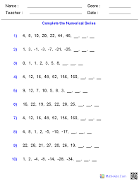 Skip counting, addition, subtraction, multiplication, division, rounding, fractions and much more. Math Worksheets Dynamically Created Math Worksheets