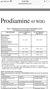 With proper mix rates and when applied as directed, prodiamine creates a vapor barrier in the soil. Prodiamine Mix Rate