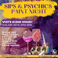Sips & Psychics Paint Night at White Horse Winery event image