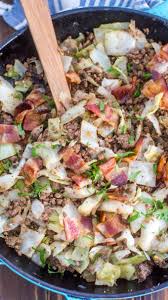 Ground Beef And Cabbage Is A Flavorful Yet Simple Dinner Idea That Cooks Up In One Pan Ground Beef Recipes Easy Ground Beef And Cabbage Beef Recipes For Dinner